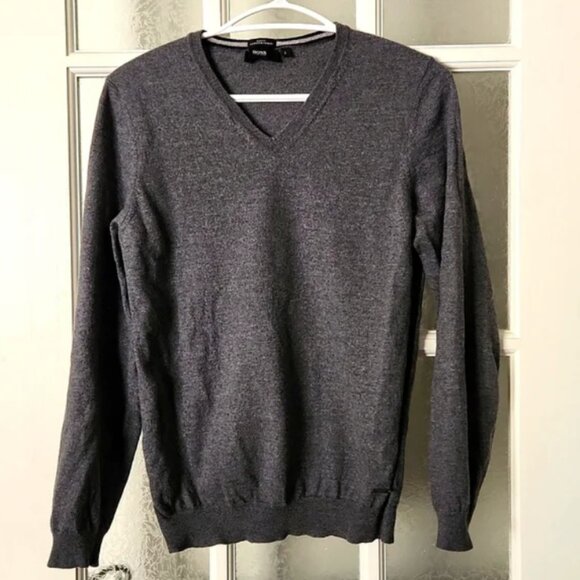 Boss Hugo Boss Extra Fine Merino Wool Sweater - Picture 1 of 8